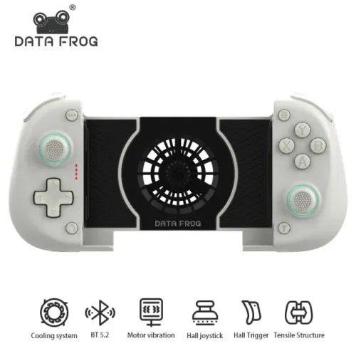 Controle sem fio Datafrog X3 para Celular Compatível com Android/Nintendo Switch/PC