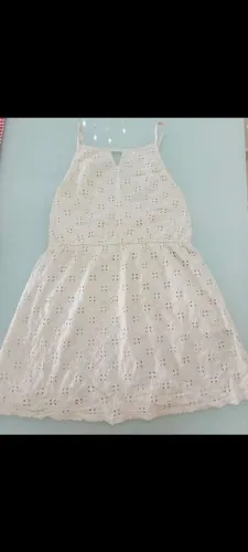 Vestido branco em lasie tam P