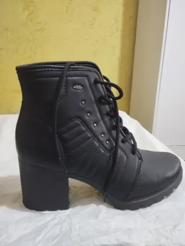 Bota Coturno Tratorado Salto Bloco