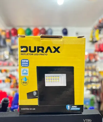 Refletor Led 30w 6500k 2400 Lumens Durax