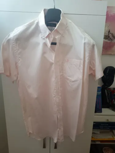 Camisa Social Rosa - Tamanho M
