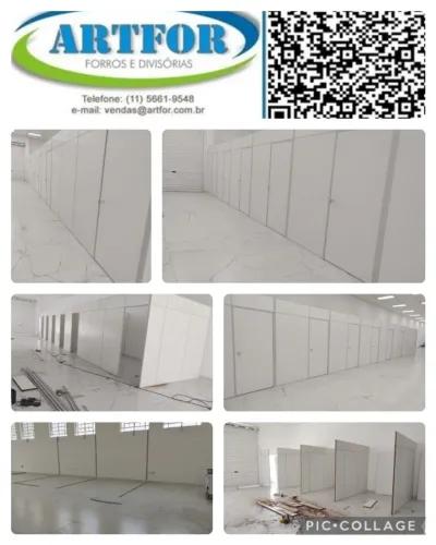 Fornecimento e Instalação Divisórias Eucatex, Divisórias Escritório, Divisória Consultório