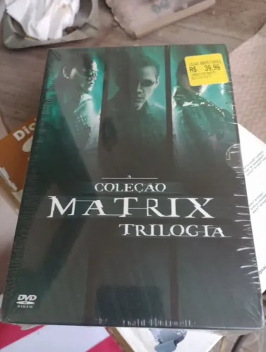 Box coleção Matrix trilogia lacrado 3 filmes 