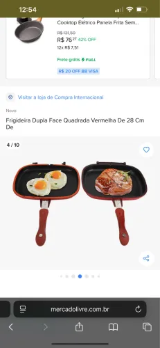 Panela frigideira dupla maxchef