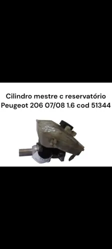 Cilindro mestre c reservatório Peugeot 207