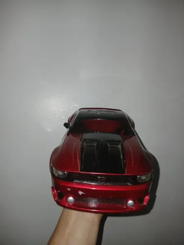 Carrinho  Esportivo Tunado Mustang DUB - Vermelho Metálico - GRANDE
