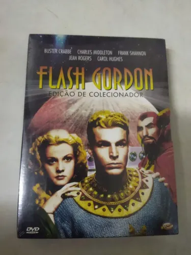 Box Dvd Flash Gordon - 3 Temporadas . Série anos 1930