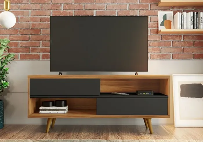 Rack moderno para TV - Design elegante e funcional