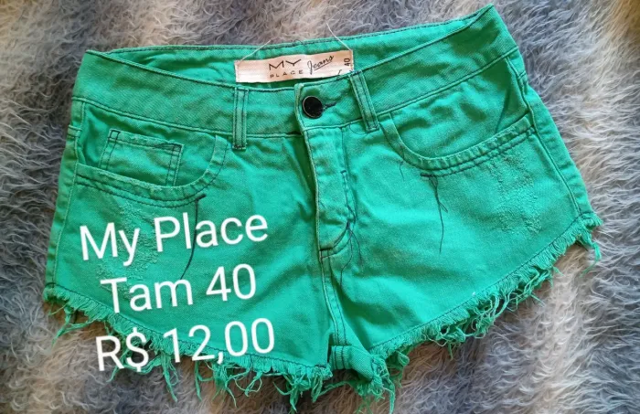 Short jeans Verde