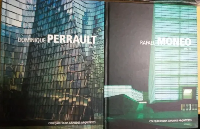 Coleção Folha Grandes Arquitetos: Rafael Moneo e Dominique Perrault