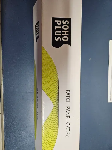 Patch Panel Soho Plus 24 portas Cat5e