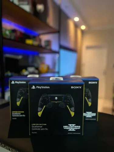 Controle DualSense Helldivers Edição Limitada PS5