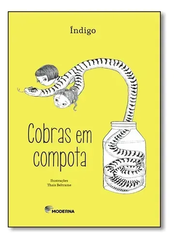 Livro Cobras Em Compota Editora Moderna