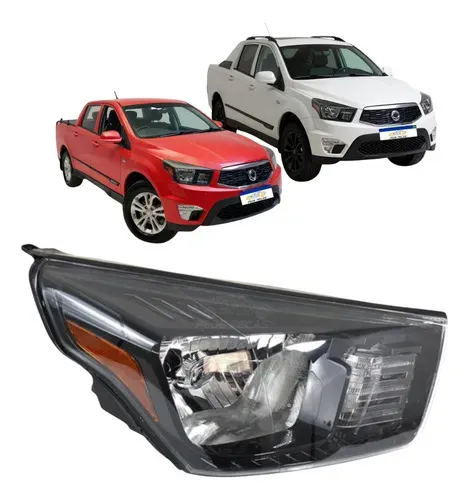 Farol Ssangyong Actyon Sport Dlx 2013 2014 2015 2016 A 2018