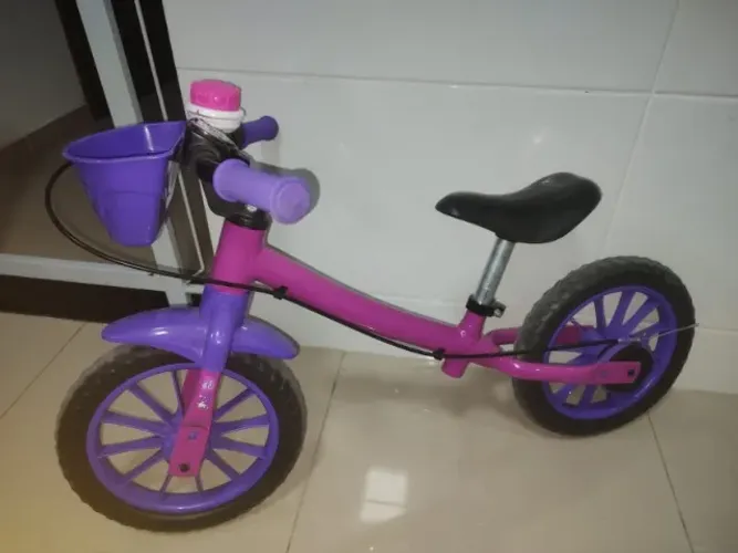 Bicicleta Balance Bike Aro 12 - Nathor