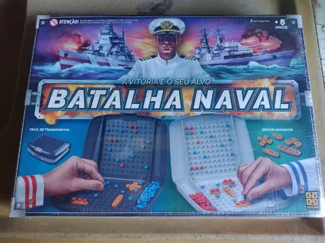 Jogo Batalha Naval da Grow - Brinquedo Lacrado