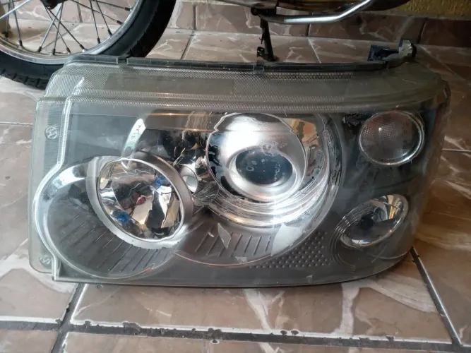 Farol Esquerdo Land Rover Range Rover Sport 2009 2010 (Completo)