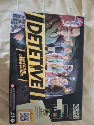 Jogo Detetive-Lacrado novo-Nunca aberto