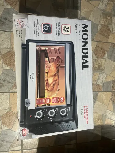 FORNO ELÉTRICO MONDIAL 36 LITROS
