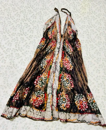 Vestido indiano curto