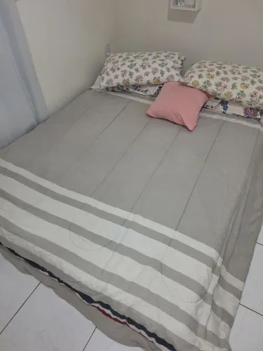 Colchao casal Ortobom usado conservado