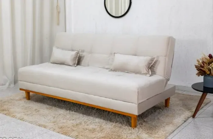 Sofá Cama Madrid 1,82 Linho fazemos entrega!