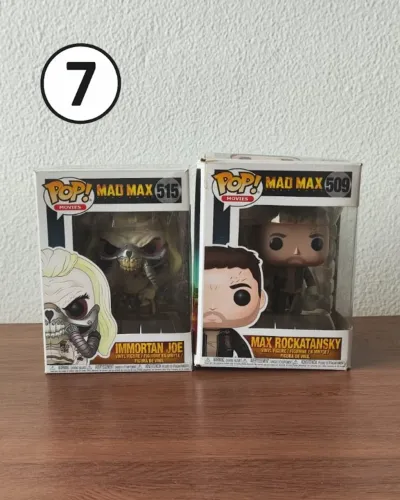 Funko Pop Madmax Immortan Joe/Max Rockatansky