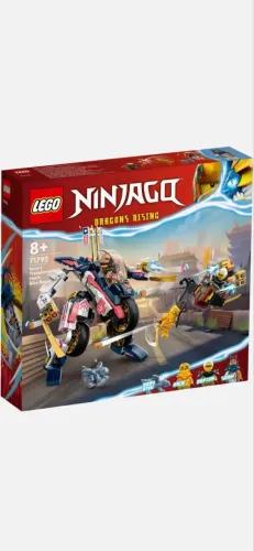 Lego Ninjago 71792 - Dragons Rising - Sora's Transforming Mech Bike Racer - NOVO