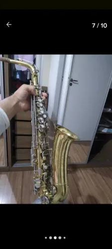 Saxofone Alto conn americano com boquilha ducoff D8 metal
