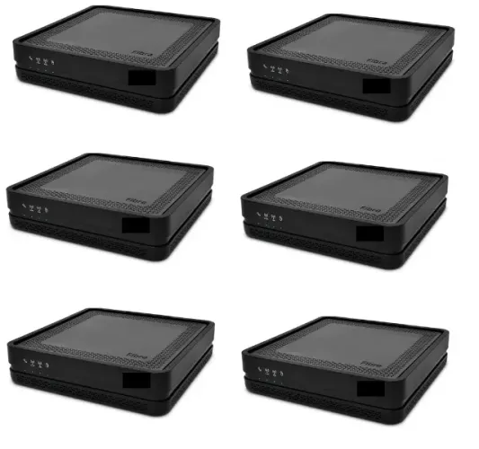 Kit com 6 Hgu Fibra Gpon Wi-Fi 5G e 2.4G Sem Fonte de energia - SOMENTE ENTREGA FÁCIL OLX