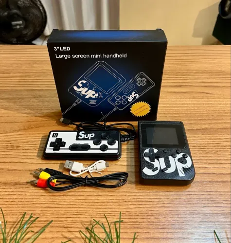 Vídeo Game portátil 400 em 1 Sup Incluso 1 Controle