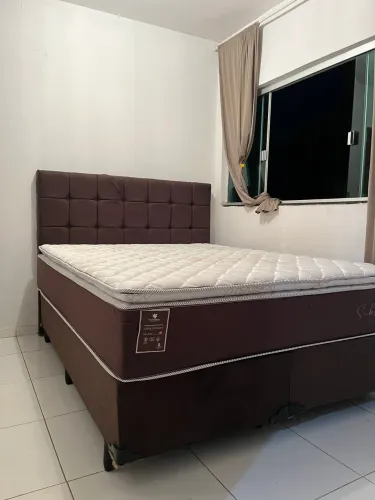 Colchão super king. Com pillontop. Mais box 