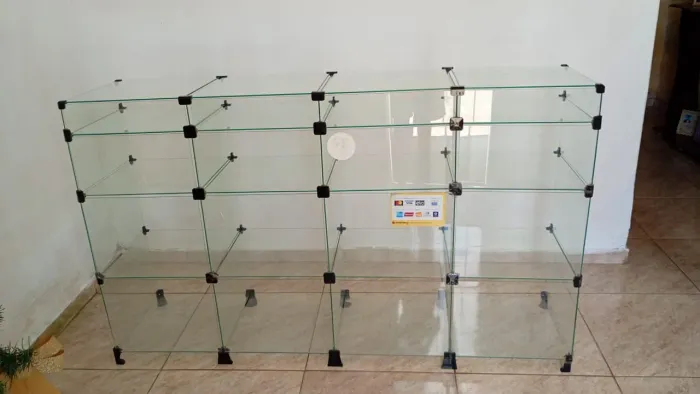 Balcão vidrine 