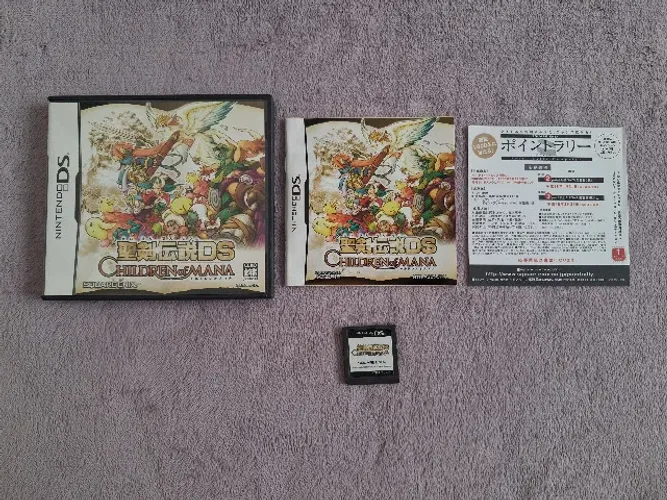 Children of Mana, Original, Japones, Completo, Nintendo DS