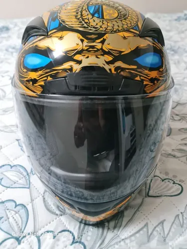 Capacete Faraó MotoRax importado  