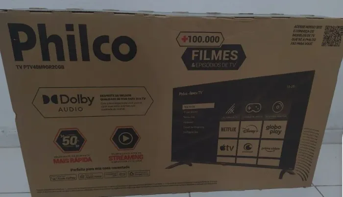 Smart tv 40 polegadas philco