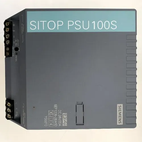 Fonte Siemens SITOP PSU100S DC 24V/20A - 6EP1336-2BA10 (Seminova) 