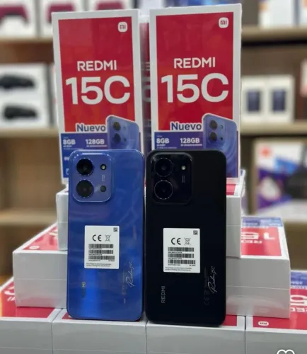 Novo Redmi 15C Bateria 6.000mAh- Design Inovador!