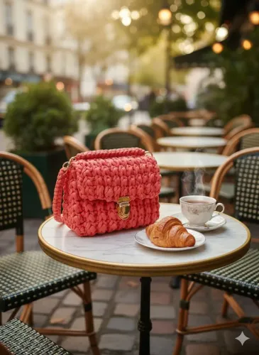 Bolsa Crochê