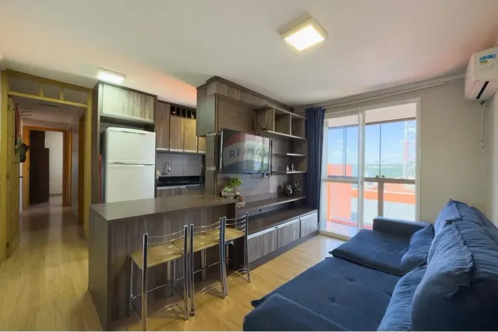 Apartamento à venda Bairro Bertolini  2 dormitórios, sacada fechada e móveis sob medida!