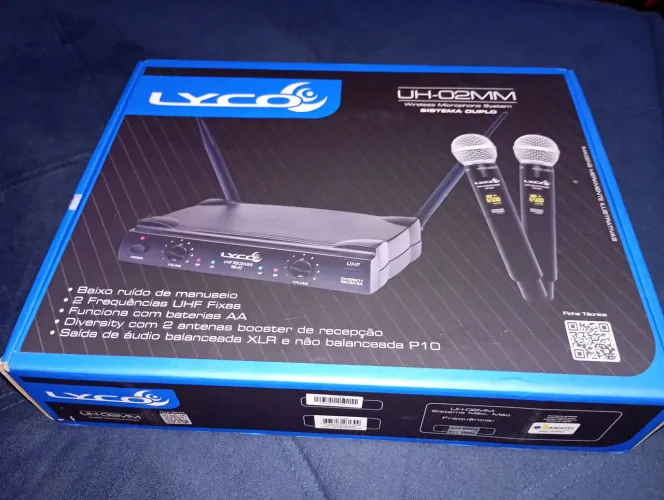 Microfone lyco sem fio 