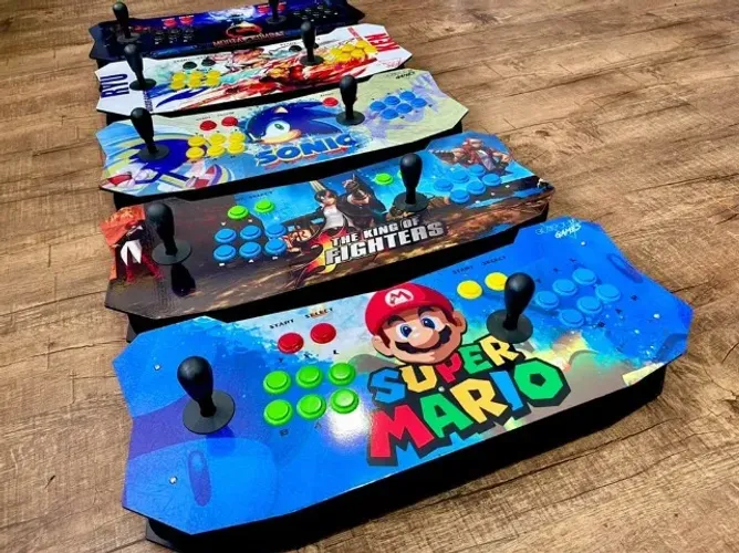 MESA ARCADE FLIPERAMA COM 18 MIL JOGOS