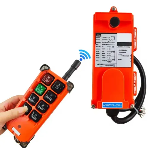 Controle Remoto Industrial para Guincho talha ponte rolante 220V