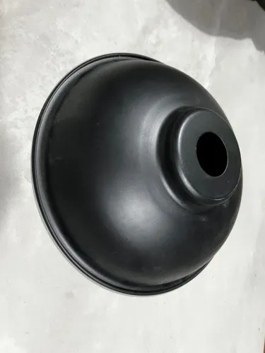 3 CÚPULAS em metal para luminárias te teto