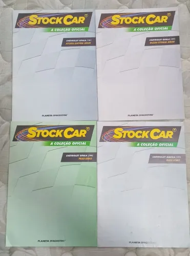 Revista STOCK CAR, não inclui o carrinho, somente as revistas, preço de todas as revistas.