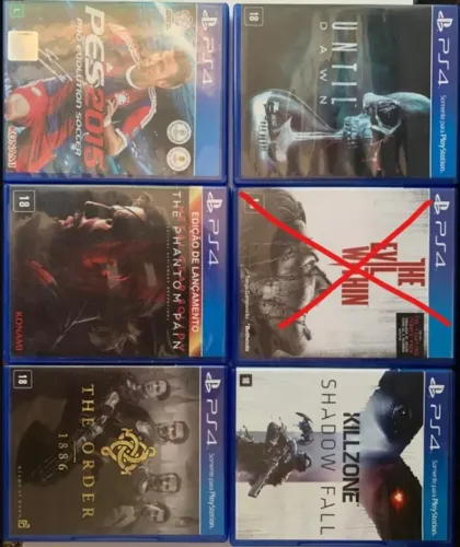 Jogos de PS4 Originais