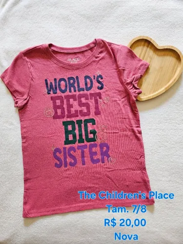 Camiseta Importada dos EUA - Nova - The Children's Place