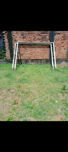 Gol de placa! Trave de futebol para seu quintal