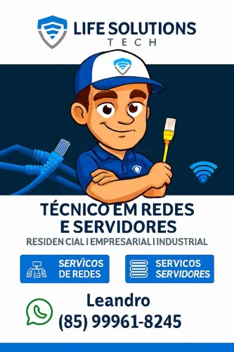 Técnico de redes e servidores 