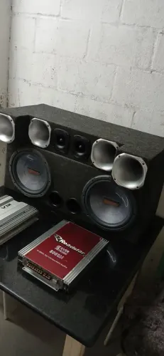 Caixa de Som Automotiva 800W